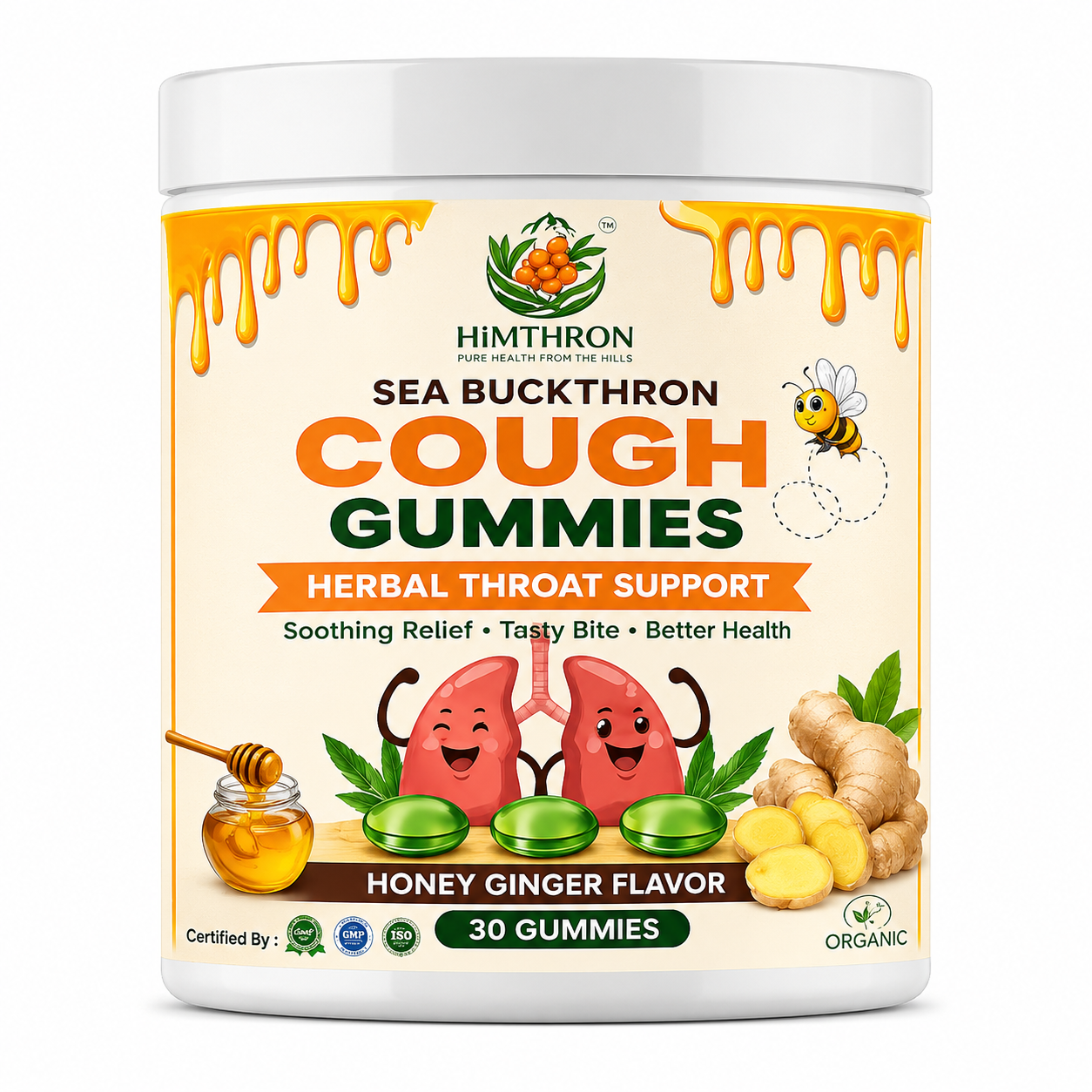 Sea Buckthorn Cough Gummies